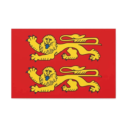 Flag of Normandy France 2 - Canvas Wall Art 30" x 20" 1.25" - The Sticker Space