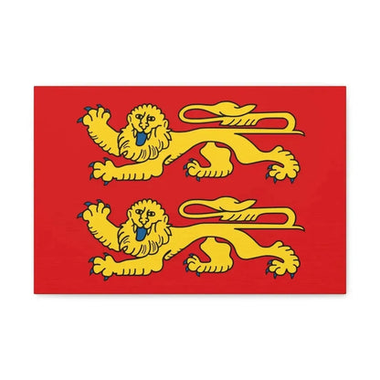 Flag of Normandy France 2 - Canvas Wall Art - The Sticker Space