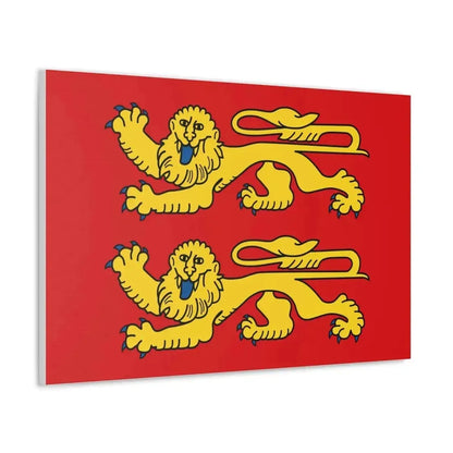 Flag of Normandy France 2 - Canvas Wall Art - The Sticker Space