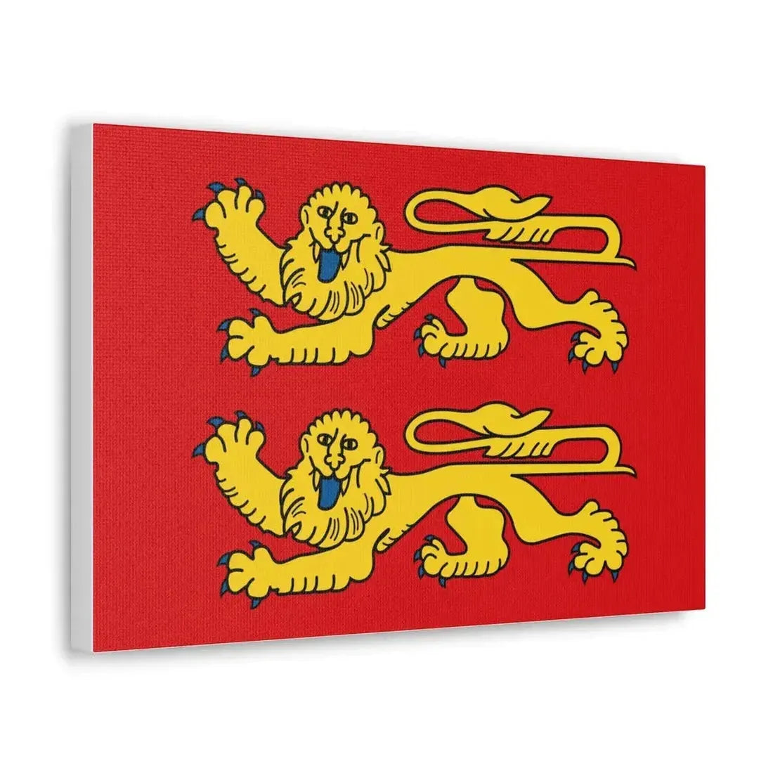 Flag of Normandy France 2 - Canvas Wall Art - The Sticker Space