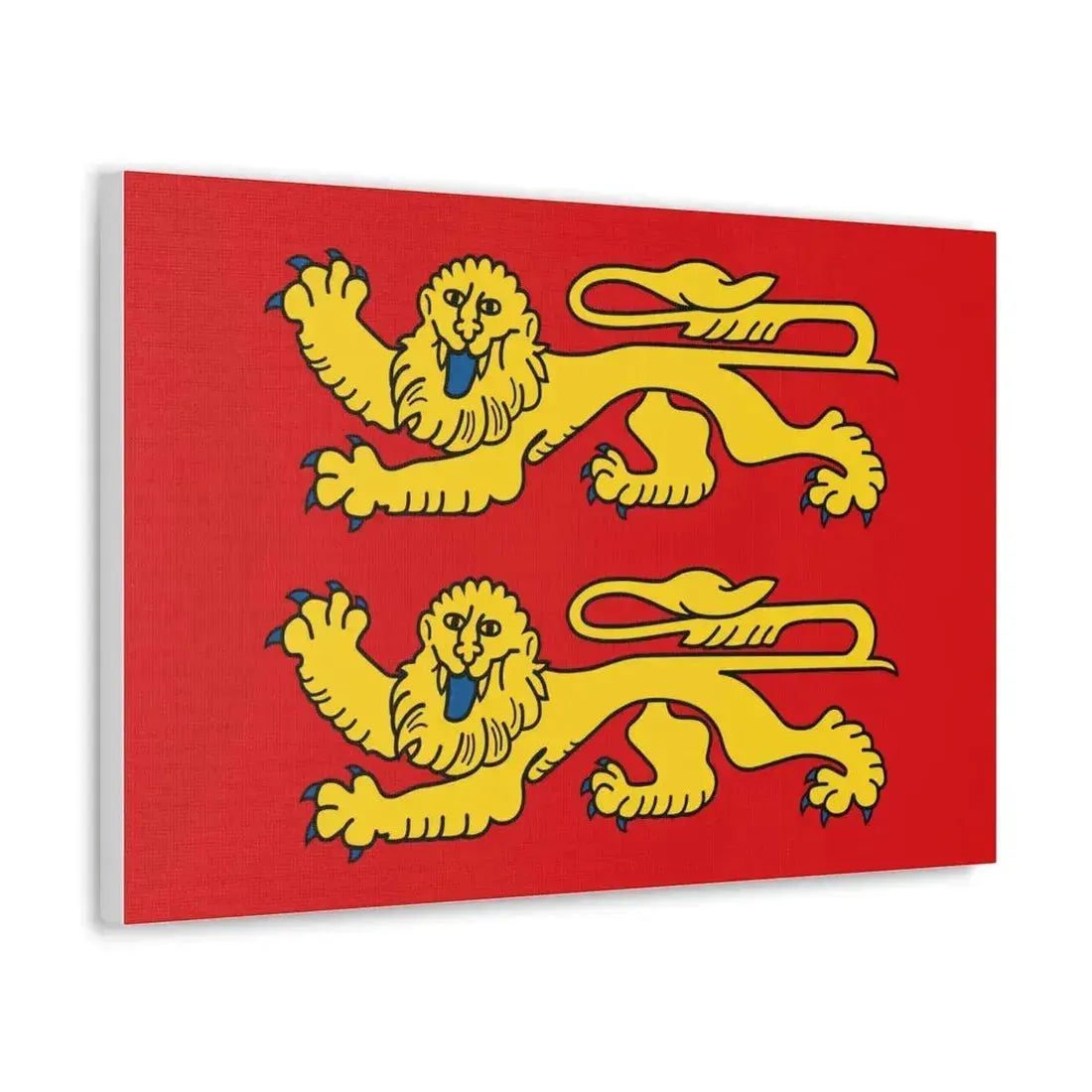 Flag of Normandy France 2 - Canvas Wall Art - The Sticker Space