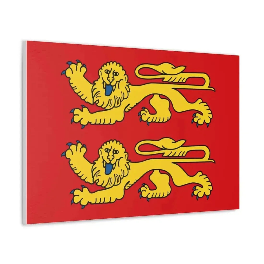 Flag of Normandy France 2 - Canvas Wall Art - The Sticker Space