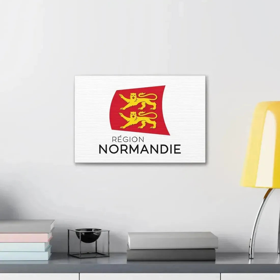 Flag of Normandy France - Canvas Wall Art - The Sticker Space