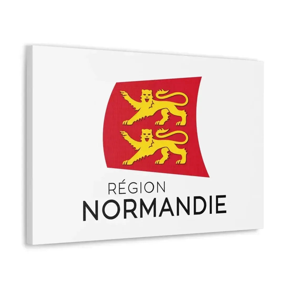 Flag of Normandy France - Canvas Wall Art - The Sticker Space
