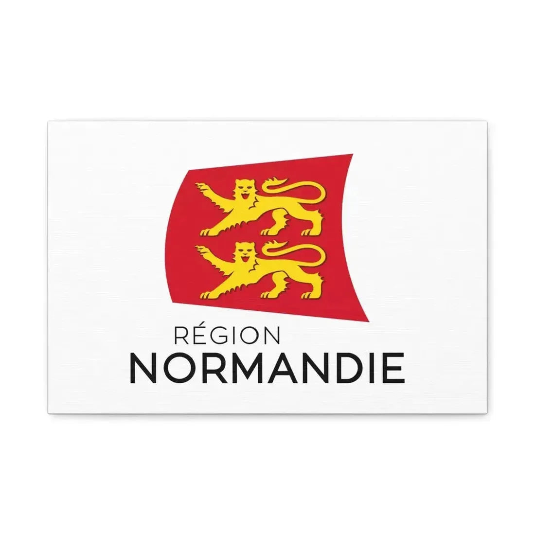 Flag of Normandy France - Canvas Wall Art - The Sticker Space