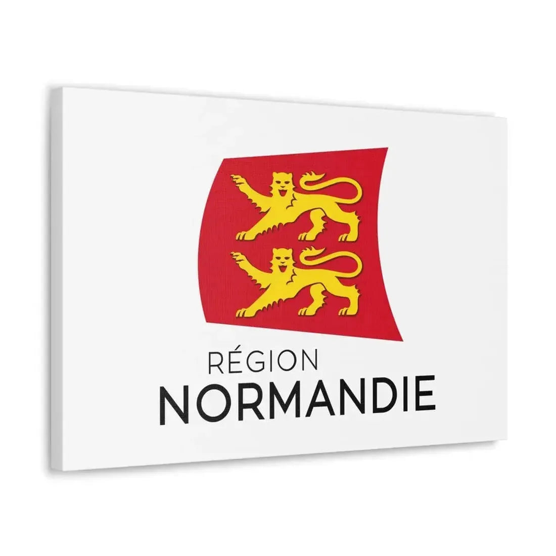 Flag of Normandy France - Canvas Wall Art - The Sticker Space