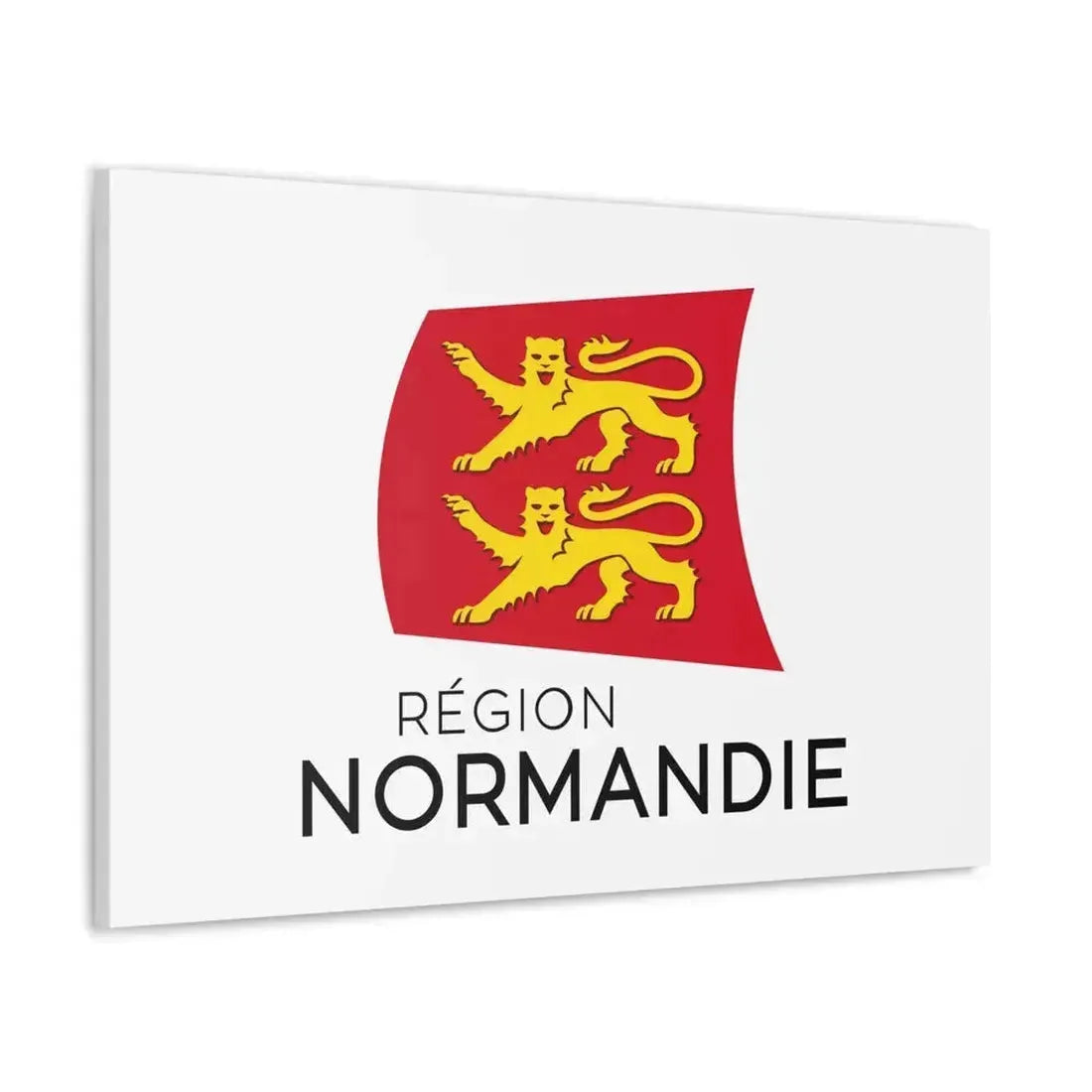 Flag of Normandy France - Canvas Wall Art - The Sticker Space