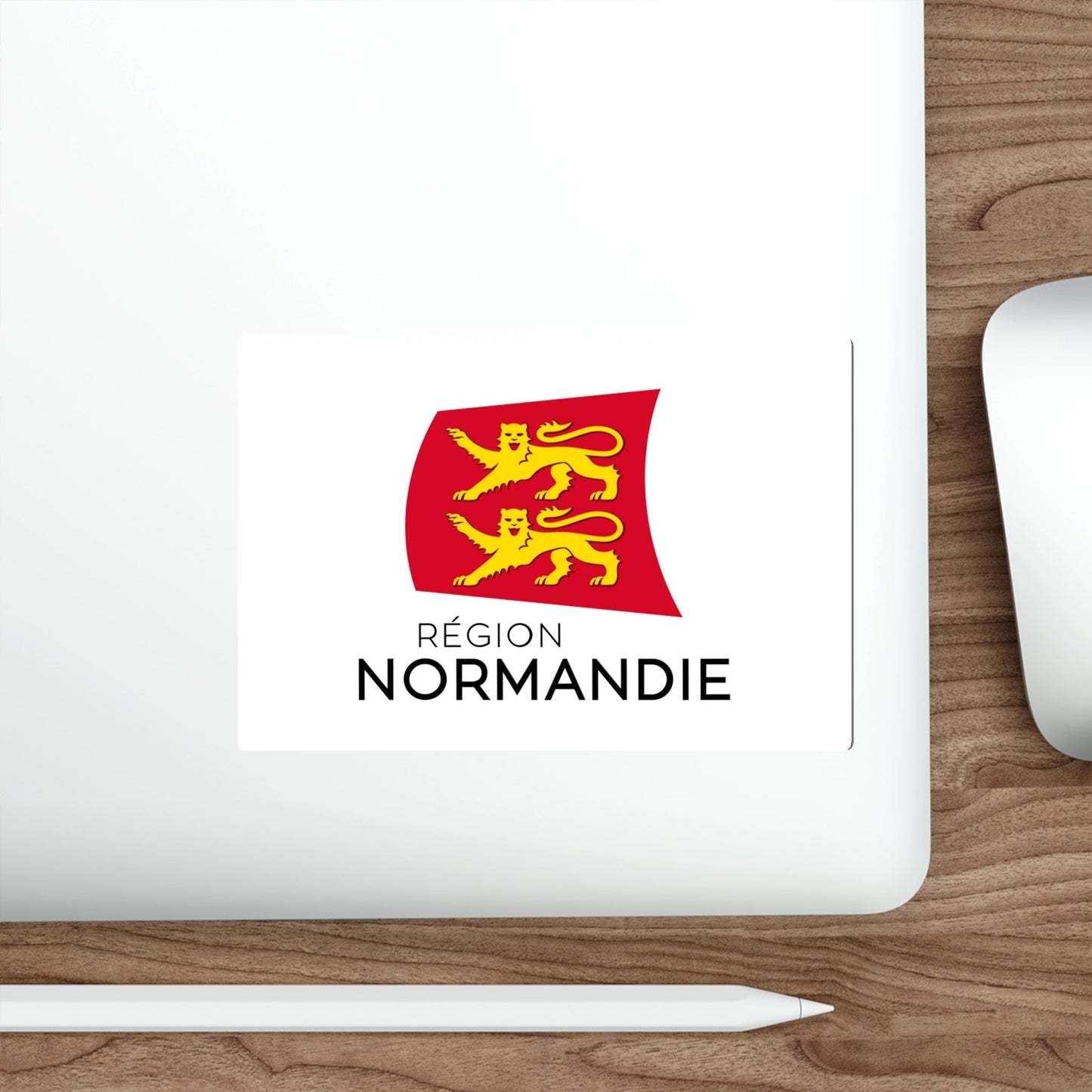 Flag of Normandy France STICKER Vinyl Die-Cut Decal-The Sticker Space