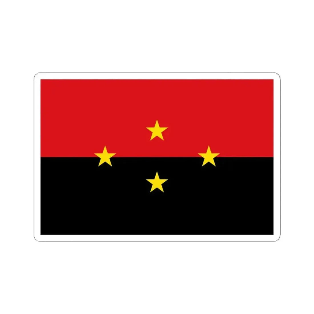 Flag of Norte de Santander (Colombia) STICKER Vinyl Kiss-Cut Decal 6 Inch White - The Sticker Space