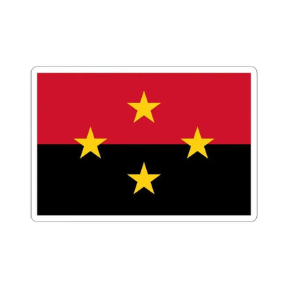 Flag of Norte de Santander Department (Colombia) STICKER Vinyl Kiss-Cut Decal 3 Inch White - The Sticker Space