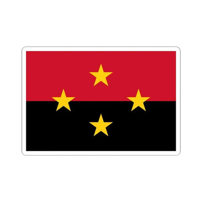 Flag of Norte de Santander Department (Colombia) STICKER Vinyl Kiss-Cut Decal 4 Inch White - The Sticker Space