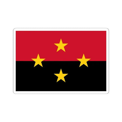 Flag of Norte de Santander Department (Colombia) STICKER Vinyl Kiss-Cut Decal 6 Inch White - The Sticker Space