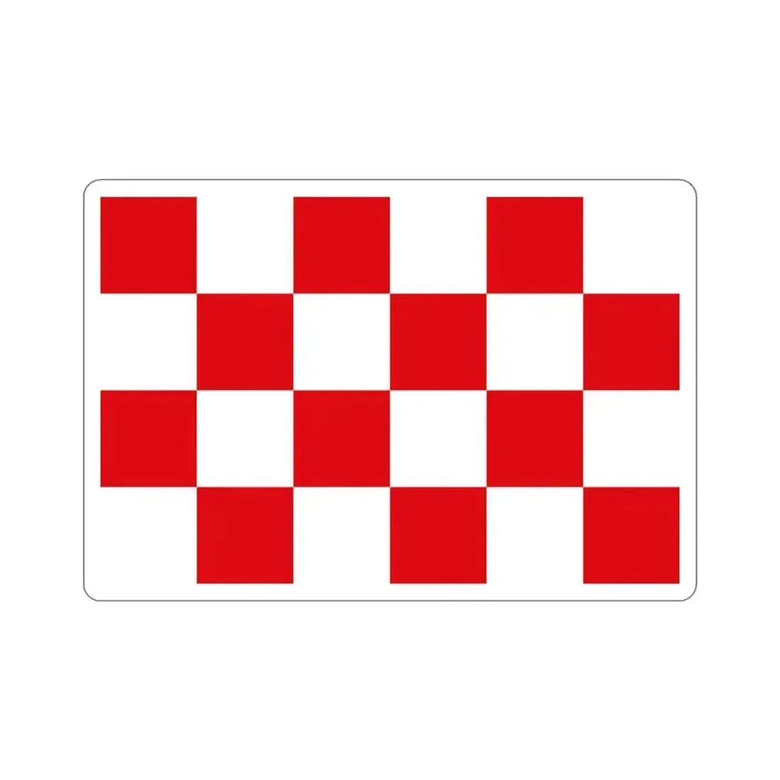 Flag of North Brabant Netherlands STICKER Vinyl Die-Cut Decal 3 Inch - The Sticker Space