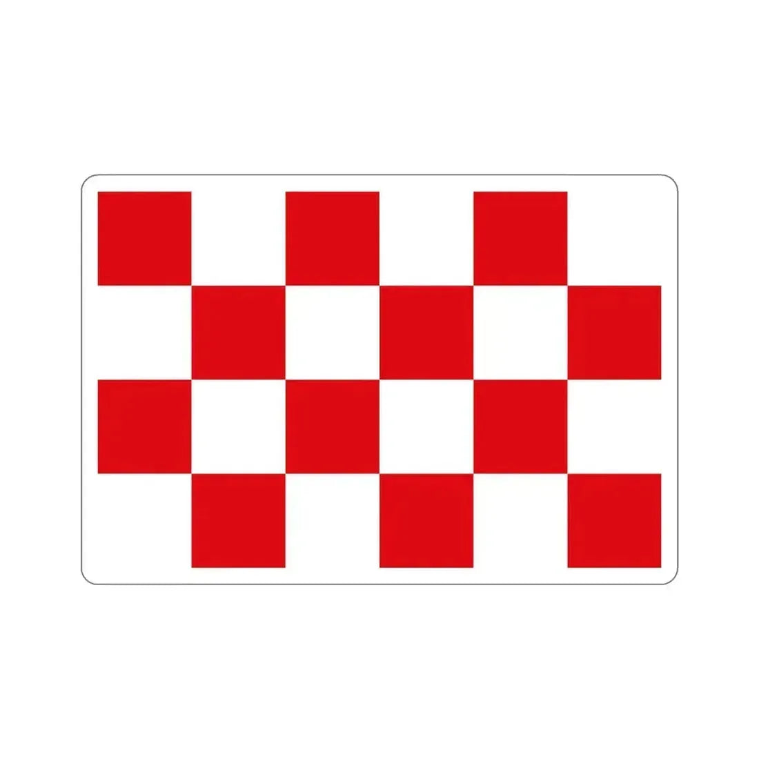 Flag of North Brabant Netherlands STICKER Vinyl Die-Cut Decal 5 Inch - The Sticker Space