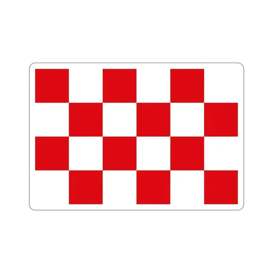 Flag of North Brabant Netherlands STICKER Vinyl Die-Cut Decal 6 Inch - The Sticker Space