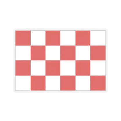 Flag of North Brabant Netherlands - STICKER Vinyl Kiss-Cut Decal 3 Inch Transparent - The Sticker Space