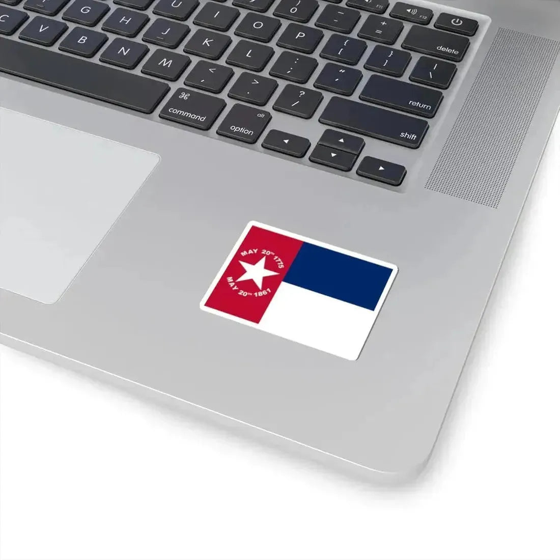 Flag of North Carolina 1861-1865 (United States) STICKER Vinyl Kiss-Cut Decal - The Sticker Space