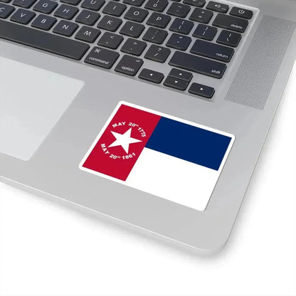 Flag of North Carolina 1861-1865 (United States) STICKER Vinyl Kiss-Cut Decal - The Sticker Space