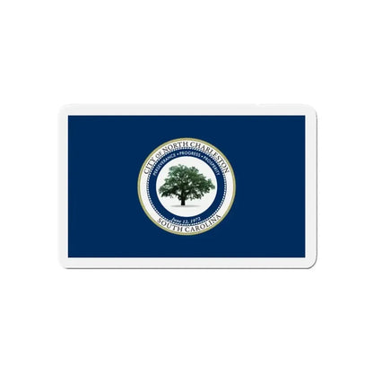 Flag of North Charleston South Carolina - Refrigerator Magnet - The Sticker Space