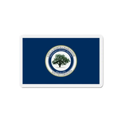 Flag of North Charleston South Carolina - Refrigerator Magnet - The Sticker Space
