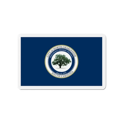 Flag of North Charleston South Carolina - Refrigerator Magnet - The Sticker Space