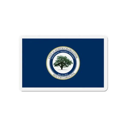 Flag of North Charleston South Carolina - Refrigerator Magnet - The Sticker Space