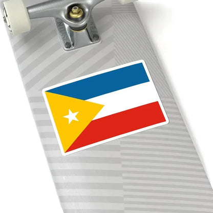 Flag of North China in Resistance (China) STICKER Vinyl Kiss-Cut Decal - The Sticker Space