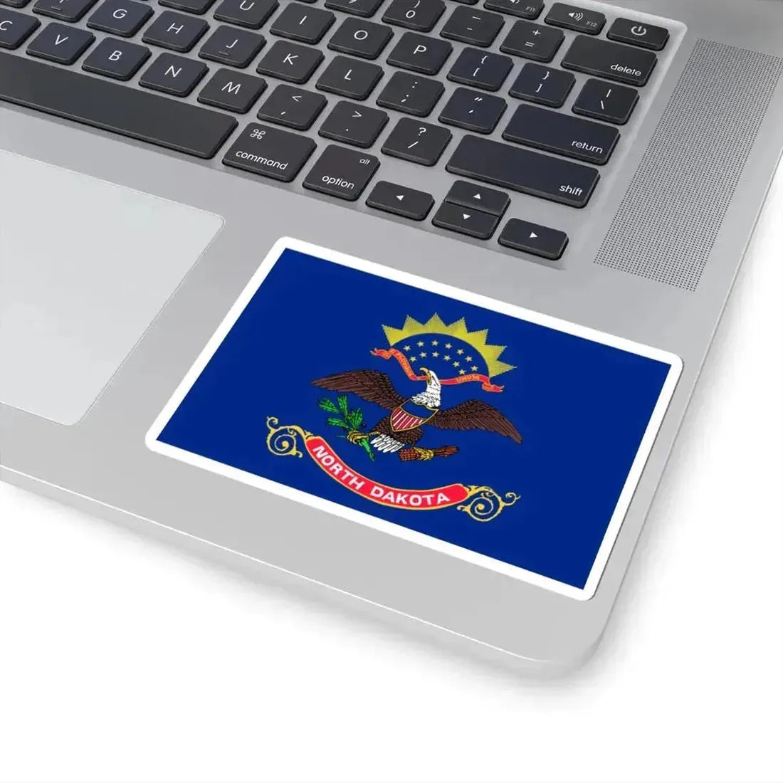 Flag of North Dakota 3-2 (United States) STICKER Vinyl Kiss-Cut Decal - The Sticker Space