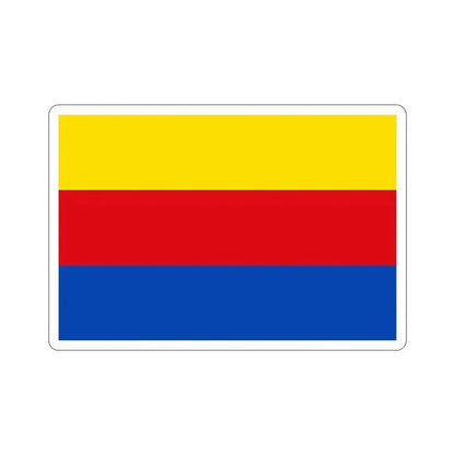 Flag of North Holland Netherlands STICKER Vinyl Die-Cut Decal 4 Inch - The Sticker Space