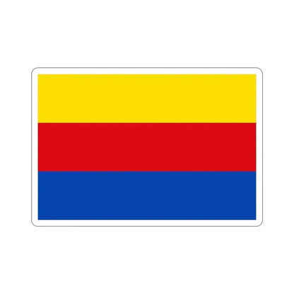 Flag of North Holland Netherlands STICKER Vinyl Die-Cut Decal 5 Inch - The Sticker Space