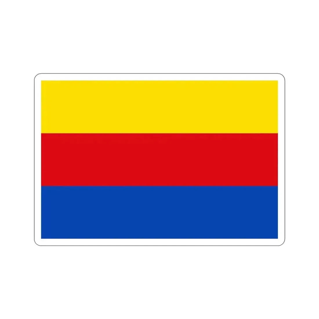 Flag of North Holland Netherlands STICKER Vinyl Die-Cut Decal - The Sticker Space
