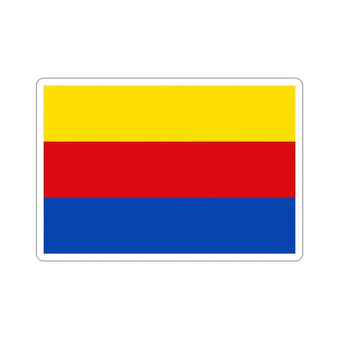 Flag of North Holland Netherlands STICKER Vinyl Die-Cut Decal - The Sticker Space