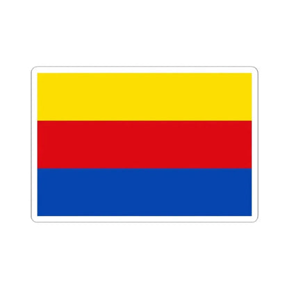Flag of North Holland Netherlands - STICKER Vinyl Kiss-Cut Decal 2 Inch White - The Sticker Space