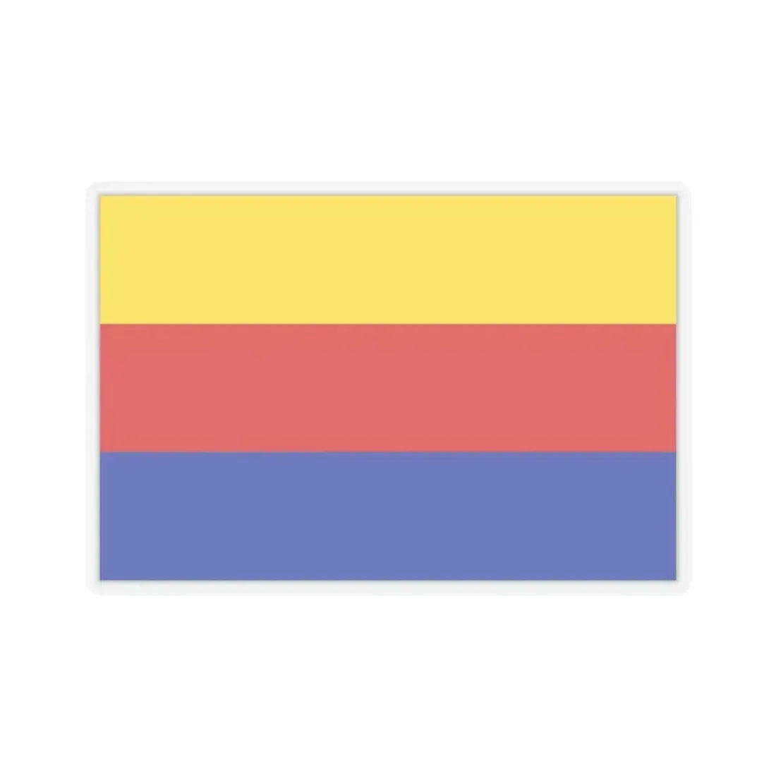 Flag of North Holland Netherlands - STICKER Vinyl Kiss-Cut Decal 6 Inch Transparent - The Sticker Space