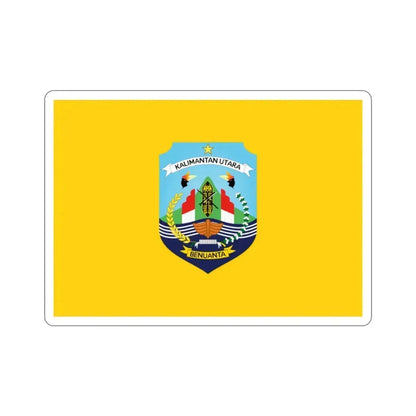 Flag of North Kalimantan Indonesia STICKER Vinyl Die-Cut Decal 2 Inch - The Sticker Space