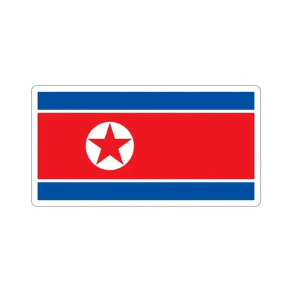 Flag of North Korea STICKER Vinyl Die-Cut Decal 2 Inch - The Sticker Space