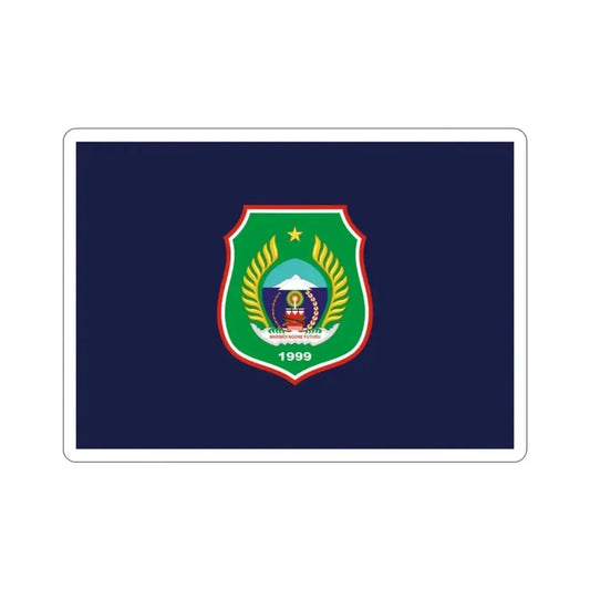 Flag of North Maluku Indonesia STICKER Vinyl Die-Cut Decal 2 Inch - The Sticker Space