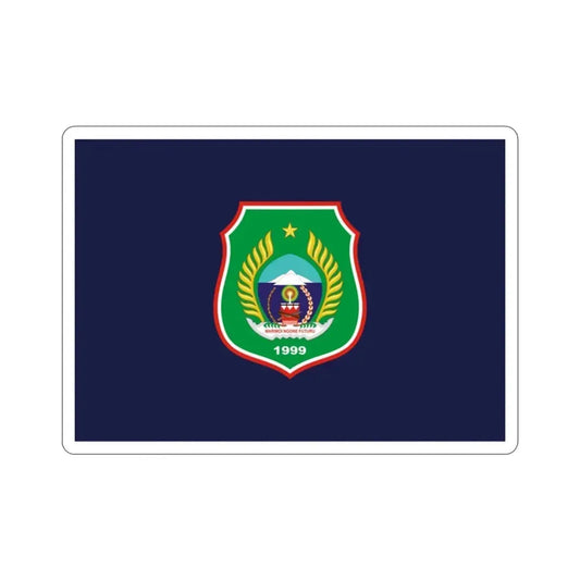 Flag of North Maluku Indonesia STICKER Vinyl Die-Cut Decal 2 Inch - The Sticker Space