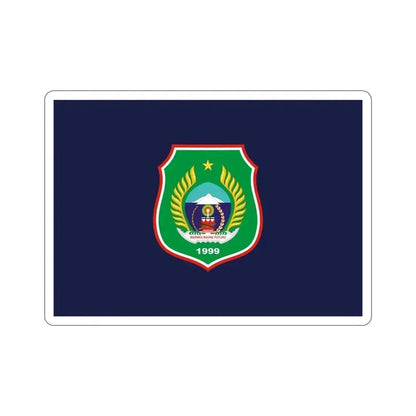 Flag of North Maluku Indonesia STICKER Vinyl Die-Cut Decal 4 Inch - The Sticker Space
