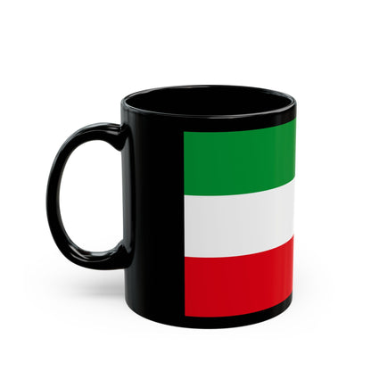 Flag of North Rhine Westphalia Germany - Black Coffee Mug-The Sticker Space