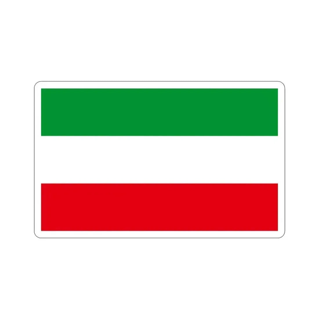 Flag of North Rhine Westphalia Germany STICKER Vinyl Die-Cut Decal 2 Inch - The Sticker Space
