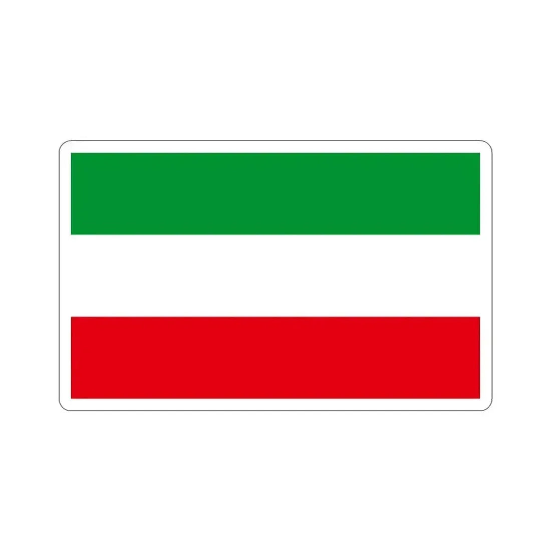 Flag of North Rhine Westphalia Germany STICKER Vinyl Die-Cut Decal 3 Inch - The Sticker Space