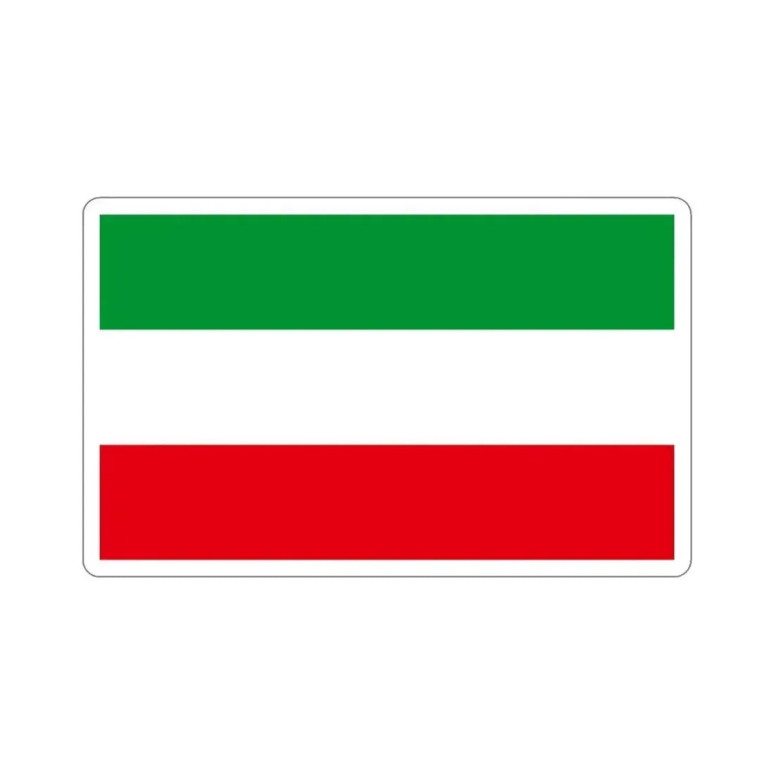 Flag of North Rhine Westphalia Germany STICKER Vinyl Die-Cut Decal 4 Inch - The Sticker Space