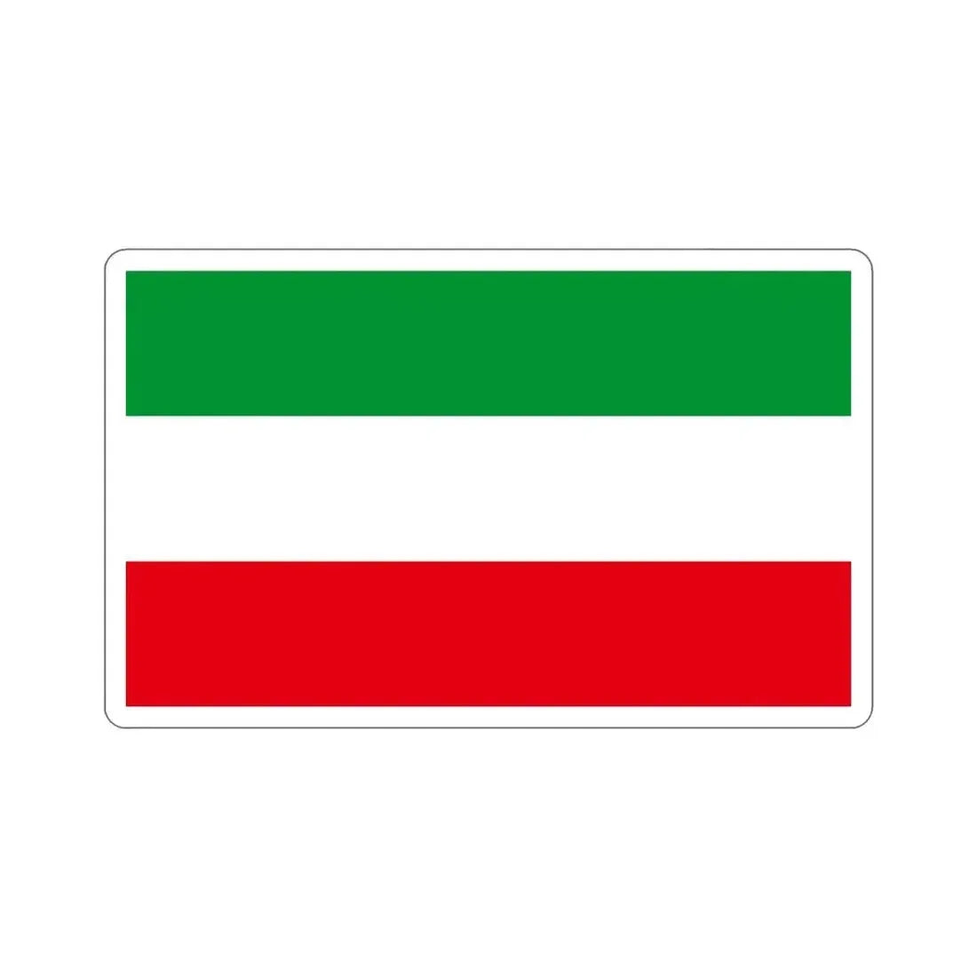 Flag of North Rhine Westphalia Germany STICKER Vinyl Die-Cut Decal - The Sticker Space