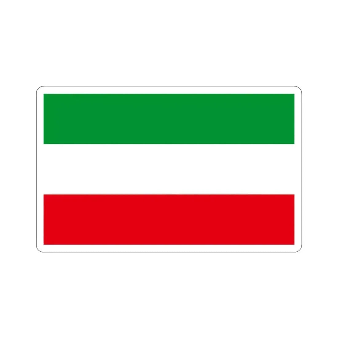 Flag of North Rhine Westphalia Germany STICKER Vinyl Die-Cut Decal - The Sticker Space