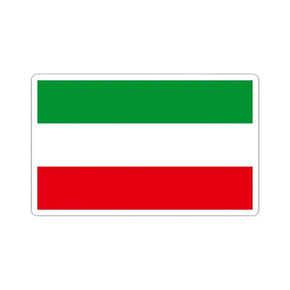 Flag of North Rhine Westphalia Germany - STICKER Vinyl Kiss-Cut Decal 3 Inch White - The Sticker Space