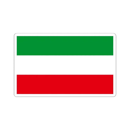 Flag of North Rhine Westphalia Germany - STICKER Vinyl Kiss-Cut Decal 4 Inch White - The Sticker Space