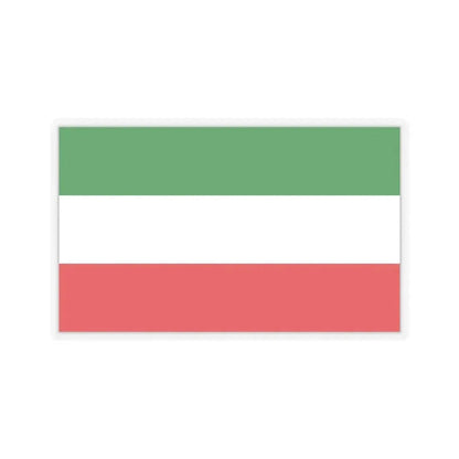 Flag of North Rhine Westphalia Germany - STICKER Vinyl Kiss-Cut Decal 6 Inch Transparent - The Sticker Space