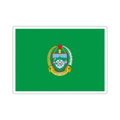 Flag of North Sumatra Indonesia STICKER Vinyl Die-Cut Decal 5 Inch - The Sticker Space