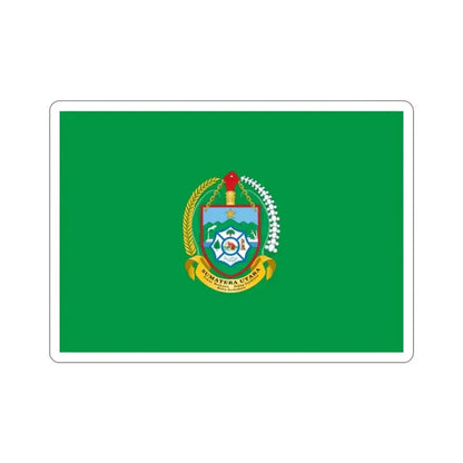 Flag of North Sumatra Indonesia STICKER Vinyl Die-Cut Decal - The Sticker Space